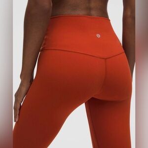 Lululemon Align High-Rise Legging Size 6 Autumn Rust